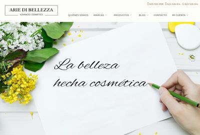 Arie Di Bellezza Tienda de cosmética Online