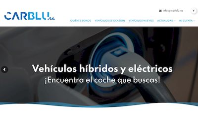 Portal Carblu Plataforma Online vehículos ECO