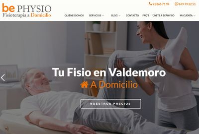 Fisioterapia a domicilio portal de servicios de fisioterapeutas